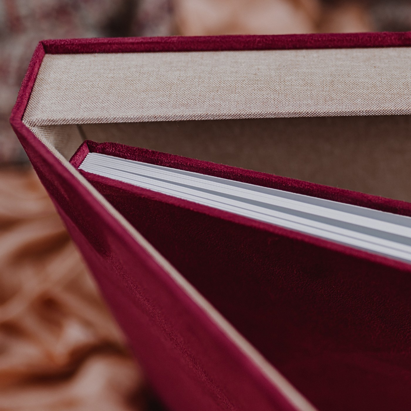 Fabric Box For Albums